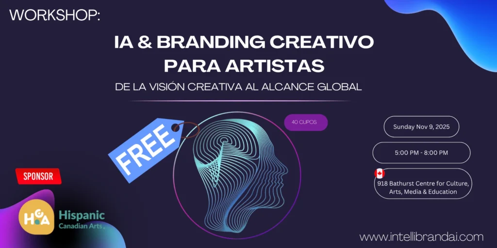 AI and Creative Branding for Artists: Spanish Language Workshop in Toronto